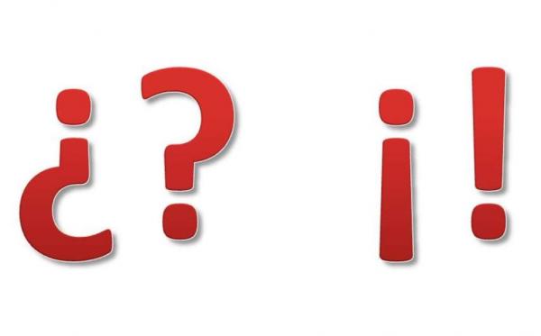 SIGNOS DE INTERROGACIÓN Y ADMIRACIÓN (¿?) (¡!)
